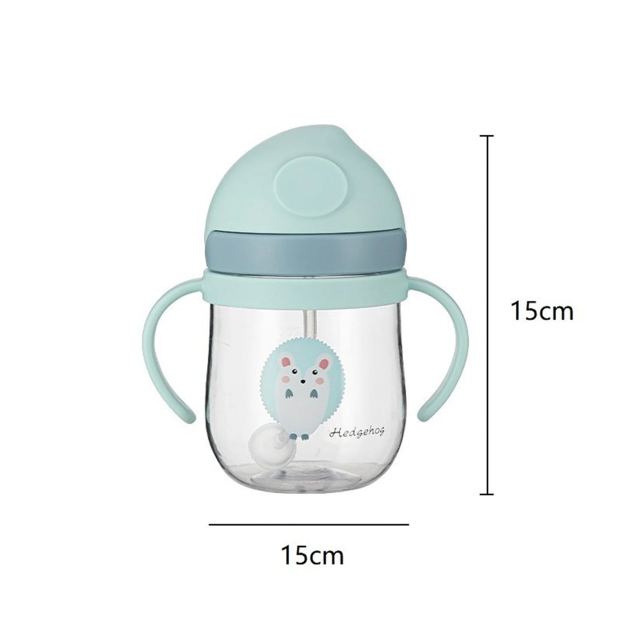Toddlers Baby Sippy Cup with Weighted Spill Proof Toddlers Cup Trainer Cup with Cover Ideal for 1+ Year Old and Transitioning 6 to 12 Months